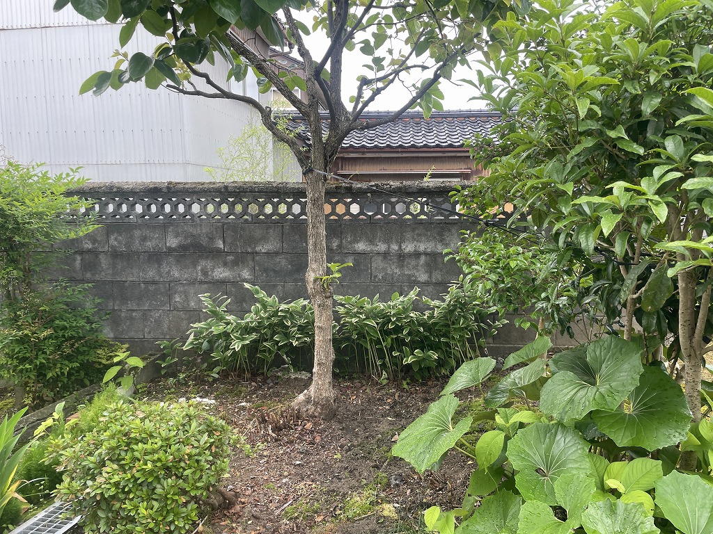 庭じまい ブロック塀解体 防災 アルミフェンス