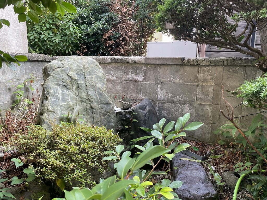 庭じまい ブロック塀解体 補強 狭小地 狭い土地