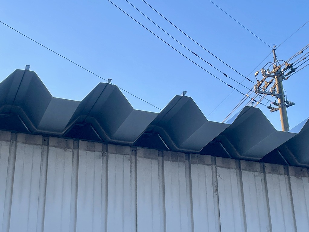 車庫らく ガレージリフォーム 屋根貼替 シャッター交換